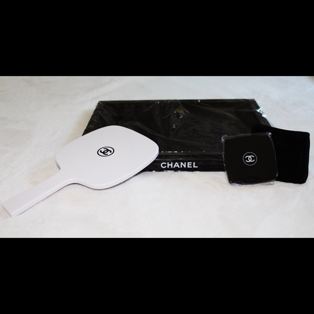 CHANEL Black Cosmetic Tray